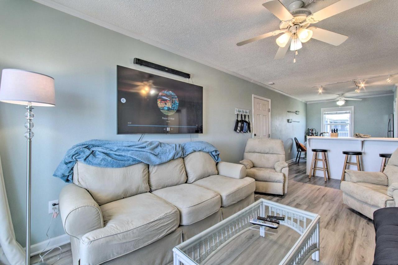 Convenient Retreat With Balcony And Ocean Views! Apartamento North Topsail Beach Exterior foto